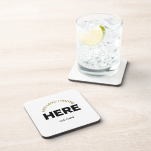 Dessous-de-verre Sous-verre personnalisé avec logo d'entreprise et