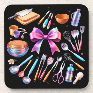 Dessous-de-verre Sous-verres de boisson arc-en-ciel Accessoires de
