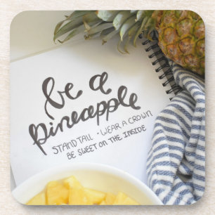 Dessous-de-verre Soyez un ananas