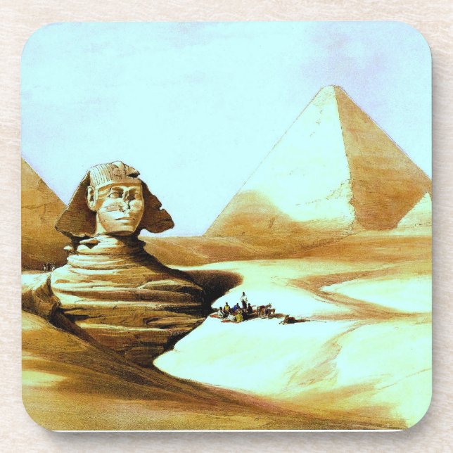 Dessous-de-verre Sphinx vintage (Devant)