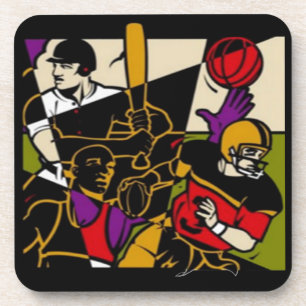 Dessous de verre sportif