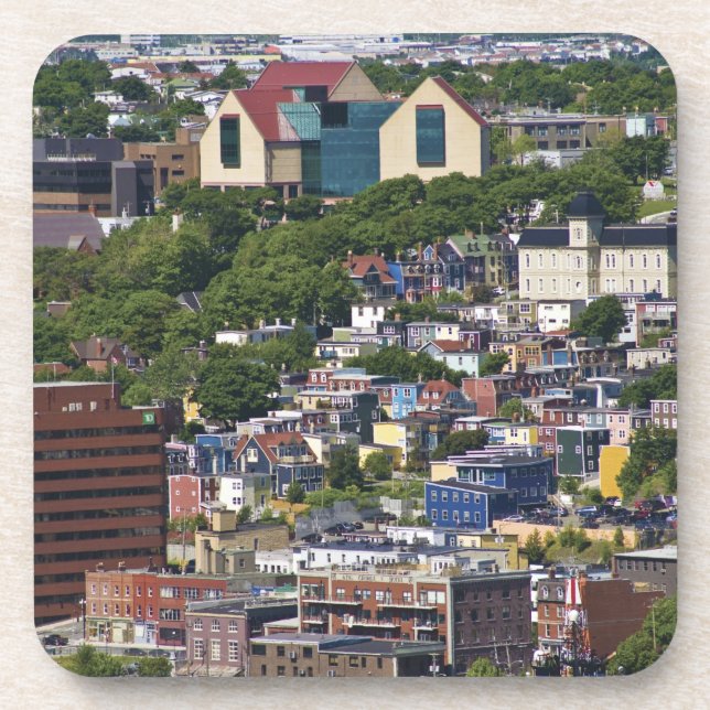 Dessous-de-verre St. John's, Terre-Neuve, Canada, (Devant)