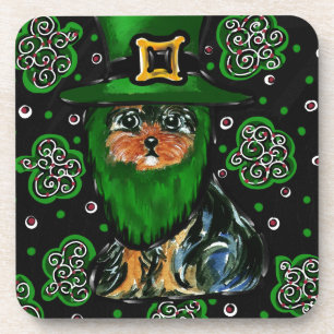 Dessous-de-verre St. Patty Yorkie Poo