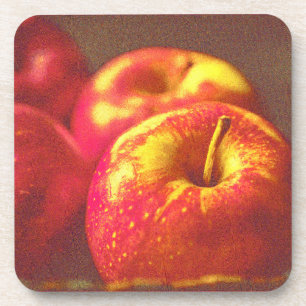 Dessous-de-verre "Stack of Red Apples Fruit" Photo mignonne. Comman