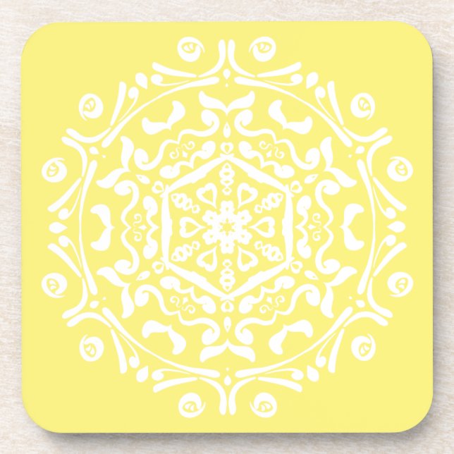 Dessous-de-verre Star Fruit Mandala (Devant)