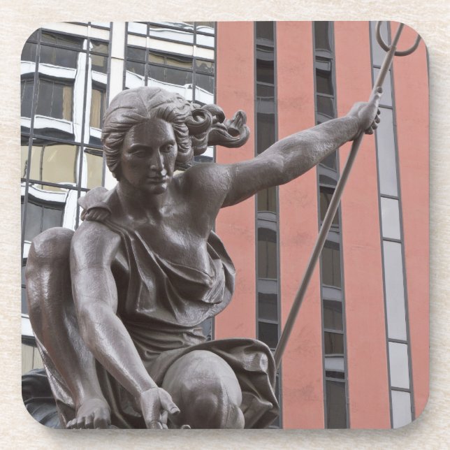 Dessous-de-verre Statue de Portlandia, Portland, Oregon (Devant)