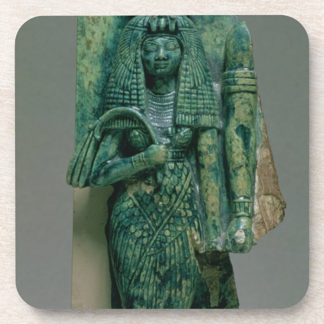 Dessous-de-verre Statuette de la Reine Tiye, épouse d'Amenophis (Devant)