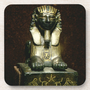 Dessous-de-verre Statuette d'un sphinx du Roi Tuthmosis III,