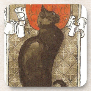 Dessous-de-verre Steinlein's Cat - Art Nouveau