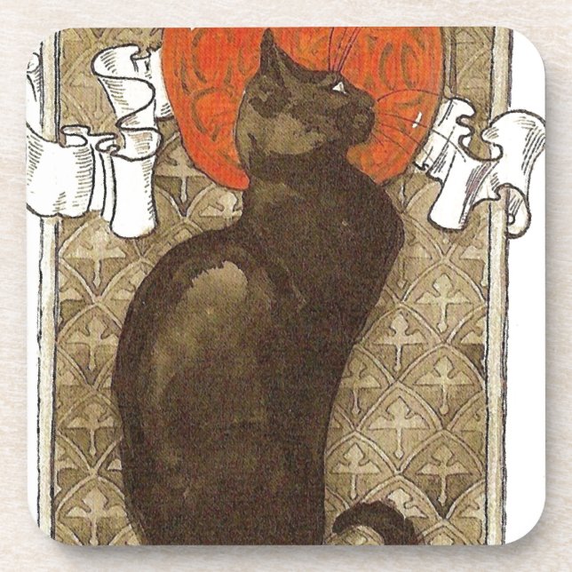 Dessous-de-verre Steinlein's Cat - Art Nouveau (Devant)