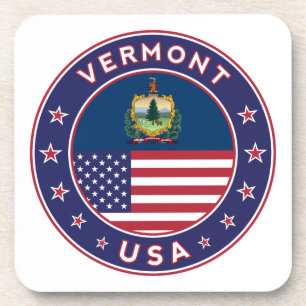 Dessous-de-verre sticker Vermont, étui téléphonique, sac fourre-tou