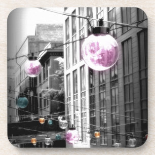 Dessous-de-verre Street Lumières Art urbain