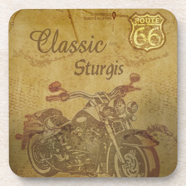 Dessous-de-verre Sturgis, rallye de coasters du Dakota du Sud (Devant)
