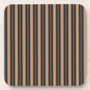 Dessous-de-verre Style moderne Grillades Brown grillées avec profon