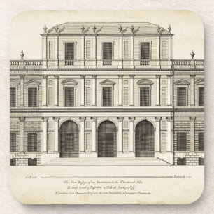Dessous-de-verre Style théâtral Façade par Colen Campbell