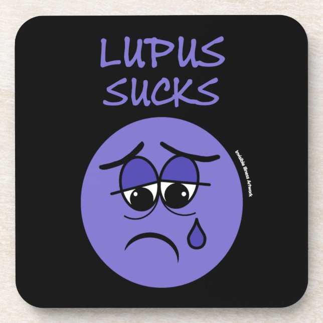 Dessous-de-verre SUCKS...Lupus (Devant)
