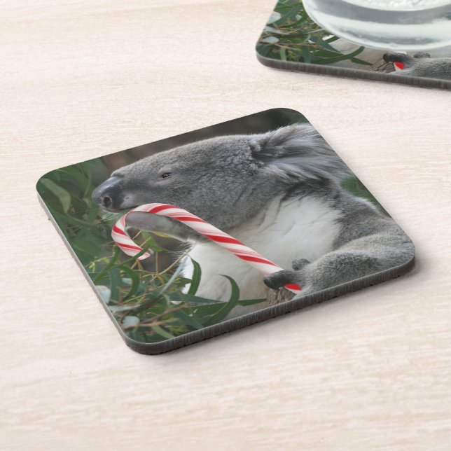 Dessous-de-verre Sucre de canne Cute Koala (Côté gauche)