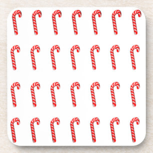 Dessous-de-verre Sucres de canne en plastique, Set de 6, Beverage C