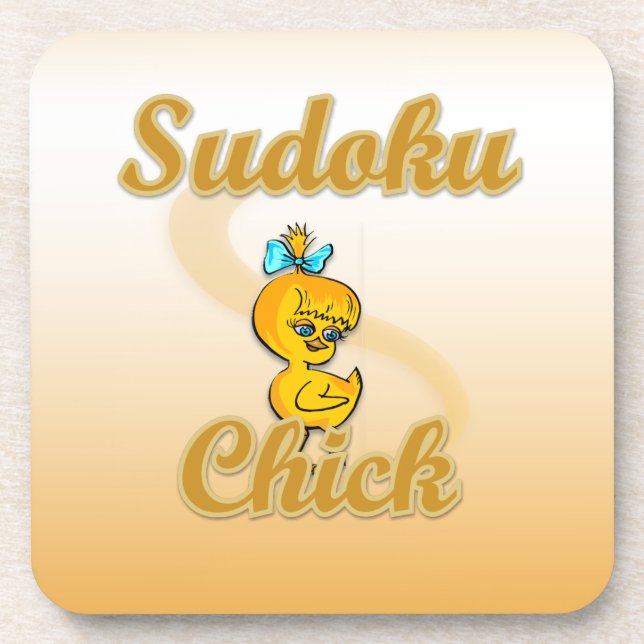 Dessous-de-verre Sudoku Chick (Devant)