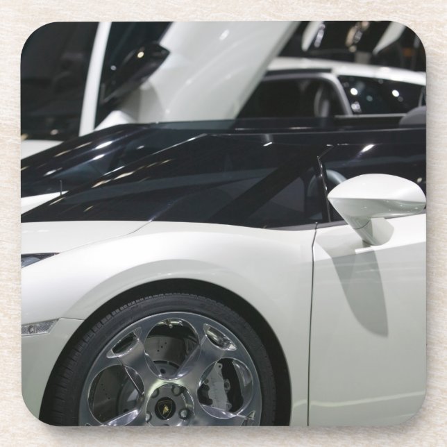 Dessous-de-verre SUISSE, GENÈVE : 75e édition annuelle de l'Auto-au (Devant)