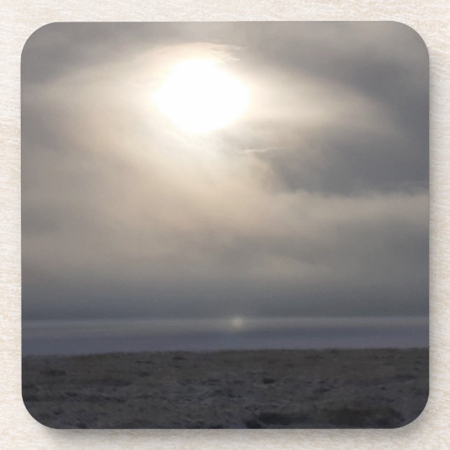 Dessous de verre Sun d'hiver (Devant)