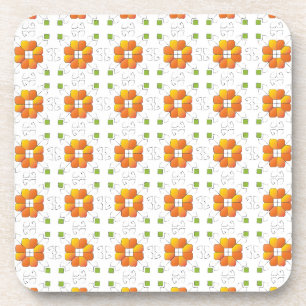 Dessous-de-verre SUN traditionnel letton conception géométrique IX