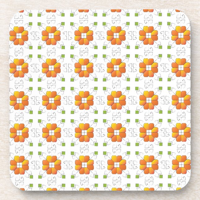 Dessous-de-verre SUN traditionnel letton conception géométrique IX (Devant)