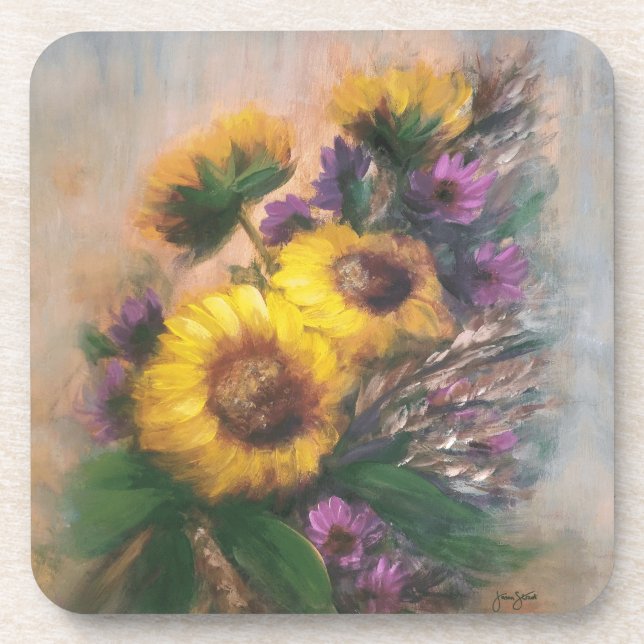 Dessous-de-verre Sunflower Breeze by Jason Street (Devant)