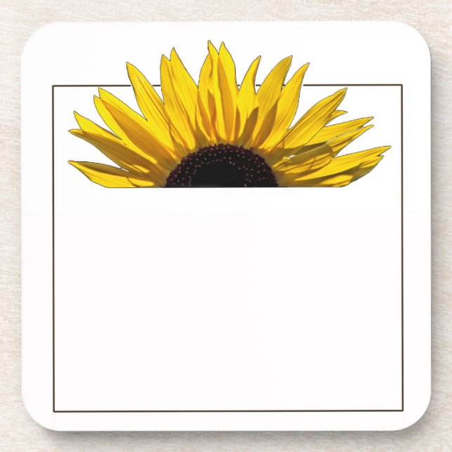 Dessous-de-verre Sunflower Sunrise (Devant)