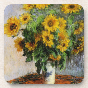 Dessous-de-verre Sunflowers, 1881 par Monet.