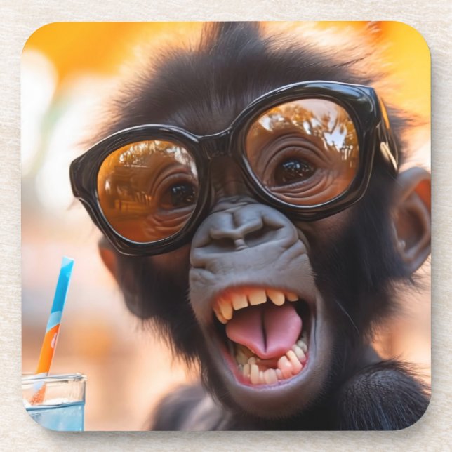 Dessous-de-verre Sunny Gorilla (Devant)