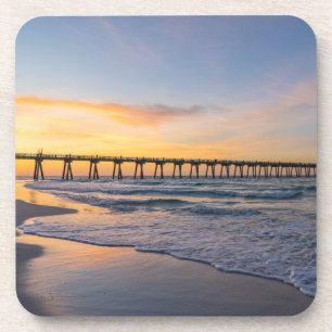 Dessous de verre Sunrise de Pensacola Pier Ensembl