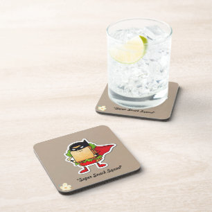 Dessous-de-verre "Super Snack Squad"