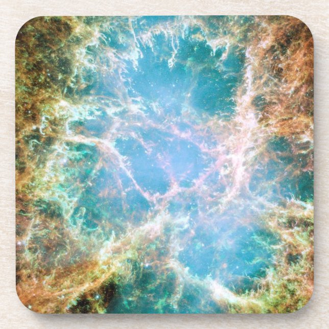 Dessous-de-verre Supernova Position restante dans le crabe Nebula (Devant)