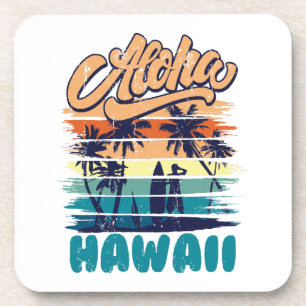 Dessous-de-verre Surf - Aloha Hawaï