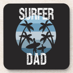Dessous-de-verre Surfer papa