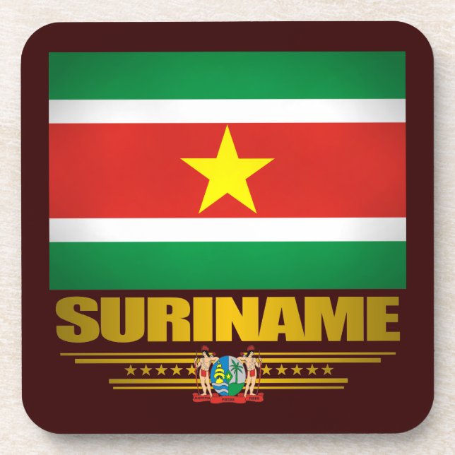 dessous de verre "Suriname Pride" (Devant)
