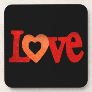 Dessous-de-verre Symbole d'amour