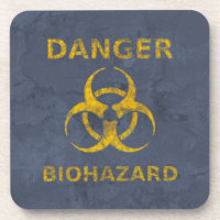 Symbole de danger biologique en détresse