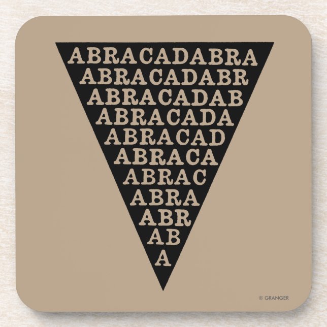 Dessous-de-verre Symbole de prévention de fièvre (Devant)