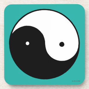 Dessous-de-verre Symbole de Yin Yang