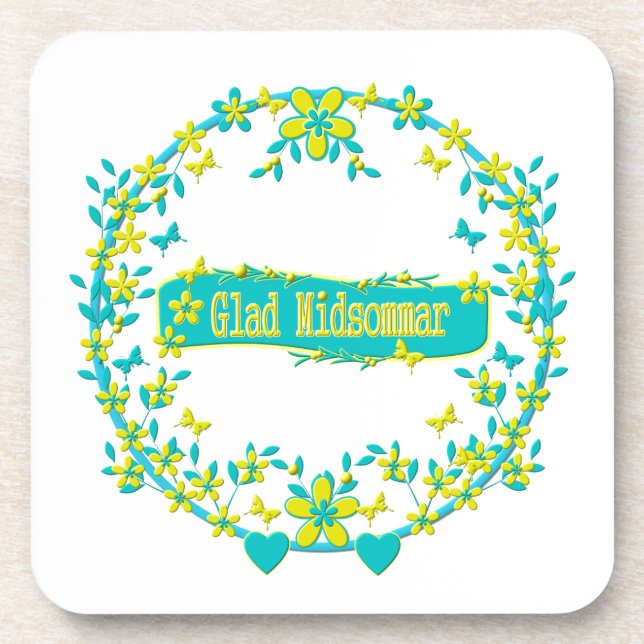 Dessous-de-verre Symbole du milieu de l'été (Devant)
