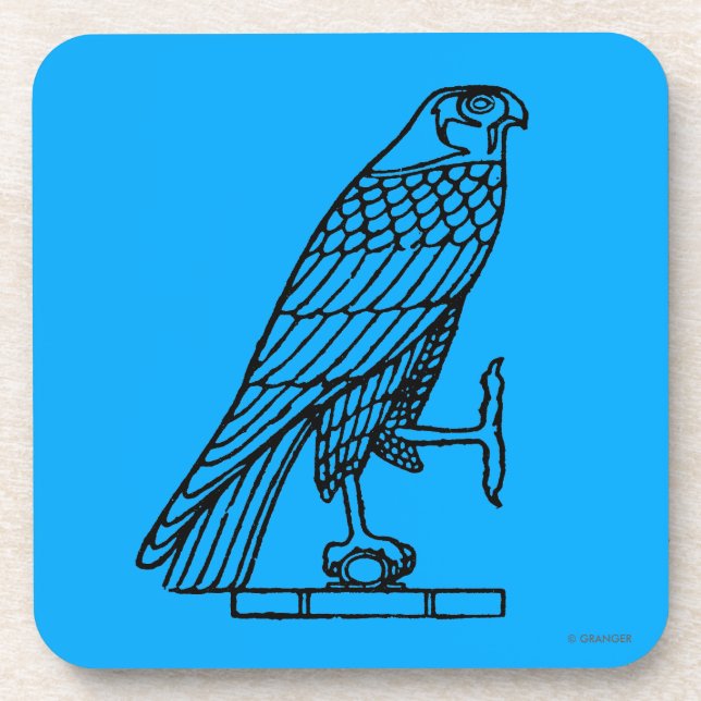 Dessous-de-verre Symbole égyptien : Faucon (Devant)