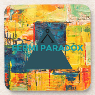 Dessous-de-verre Symbole paradoxe de Fermi
