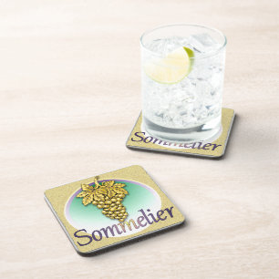 Dessous-de-verre Symbole sommelier
