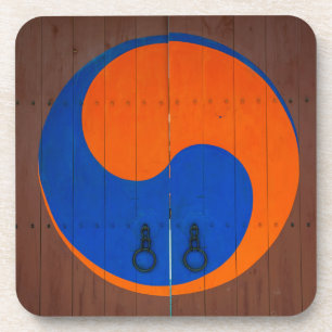 Dessous-de-verre Symbole Yin et Yang, Corée du Sud