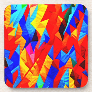 Dessous-de-verre Symphonie couleur Abstraite