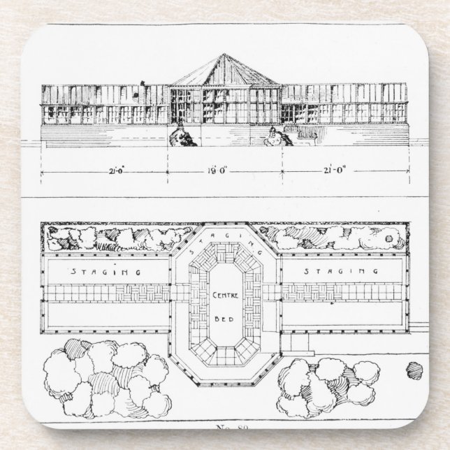 Dessous-de-verre Système de chauffage pour une serre chaude, un (Devant)