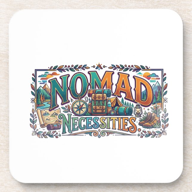 Dessous-de-verre T-Shirt Nomad Necessities (Devant)