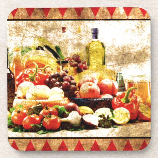 Dessous-de-verre Table abondante (Devant)